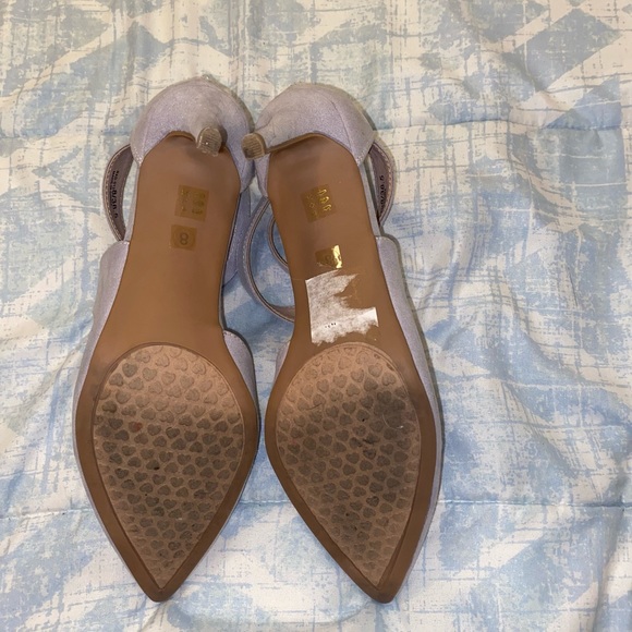 Chinese laundry lavender heels in good conditions size: 8 1/2 - Picture 3 of 4